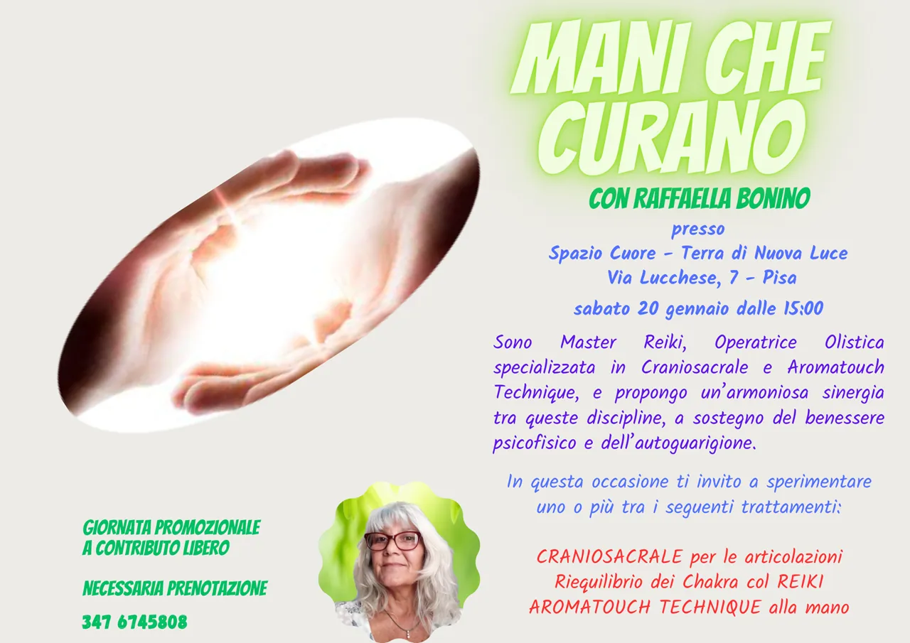 MANI CHE CURANO